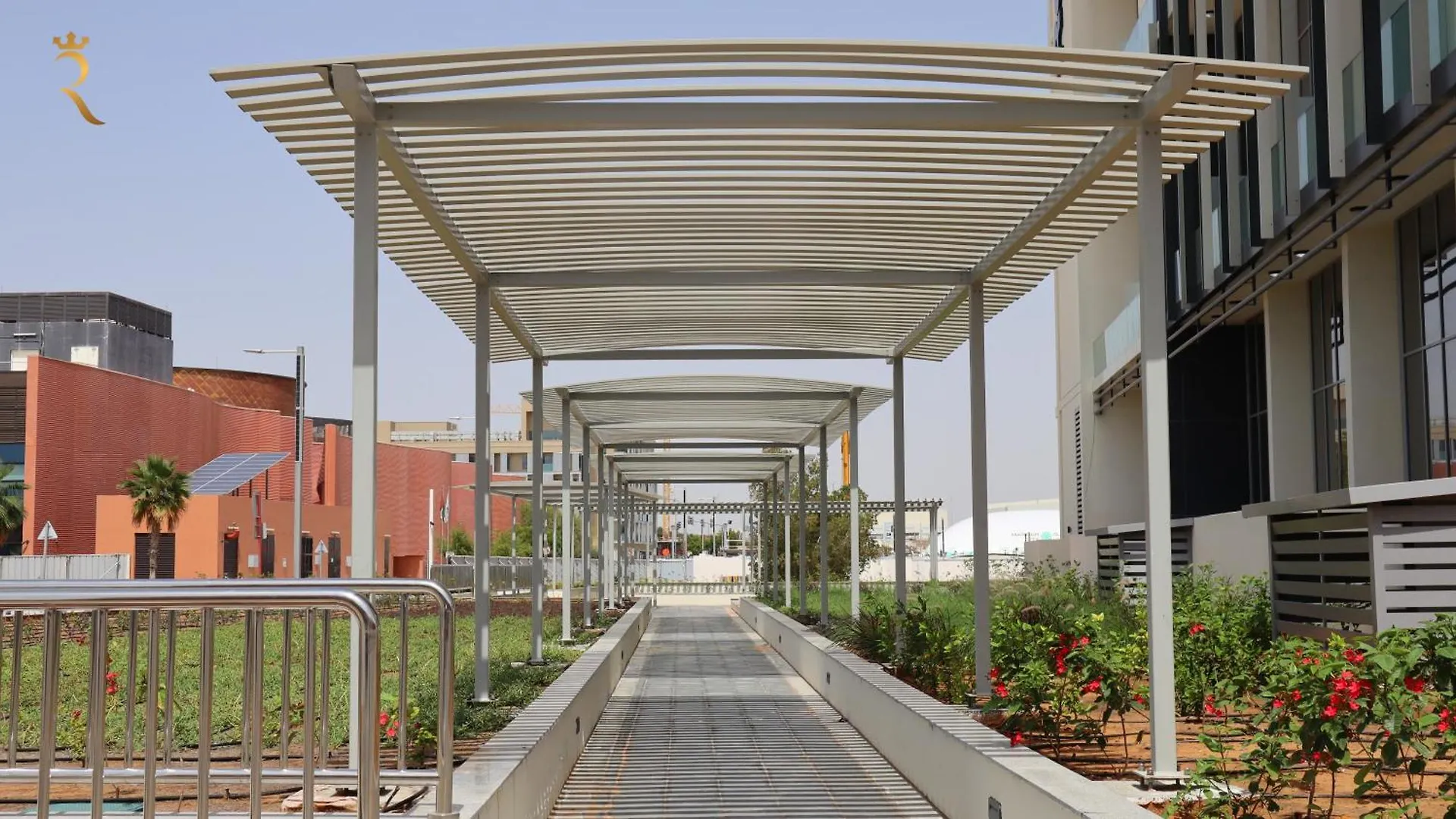 Апартаменты Urban 1Br Bliss With Free Pool And Parking In Masdar City Абу-Даби